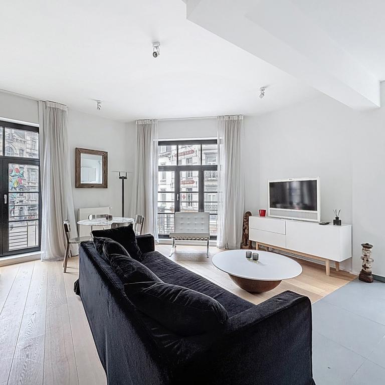 Sablon : Bel appartement 1 chambre remis à neuf et meublé