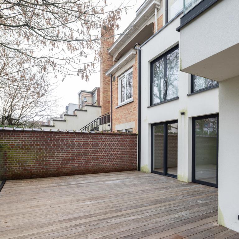 RDC - 2 ch ±139m² + terrasse et jardin au cœur de Brugmann