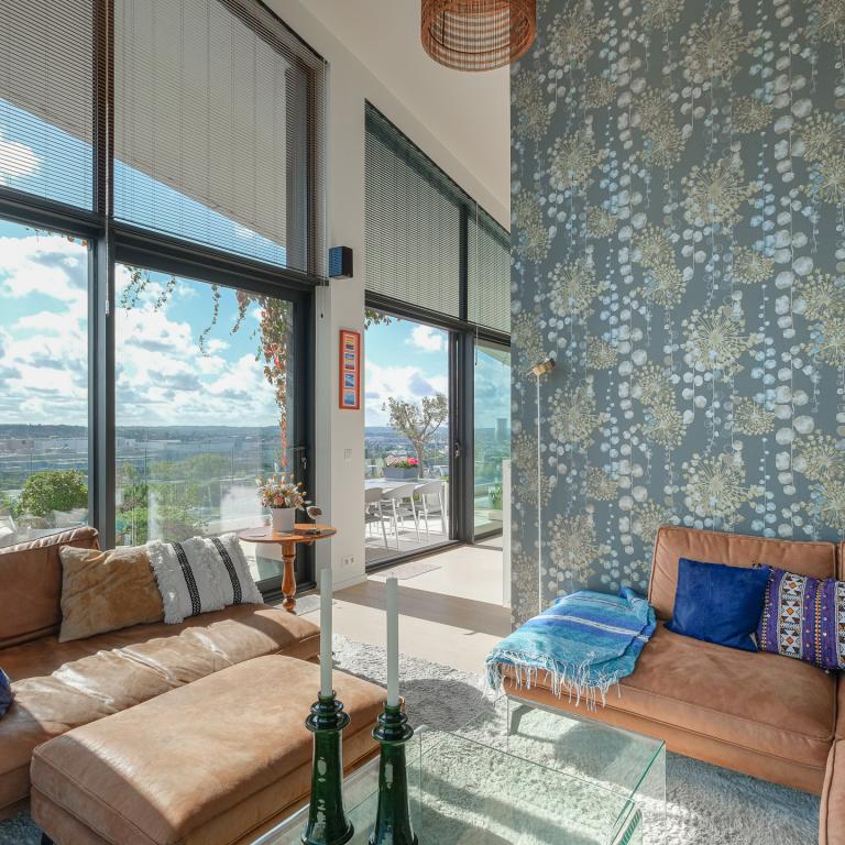 Penthouse avec terrasse de 80 m² & vue exceptionnelle (270°)