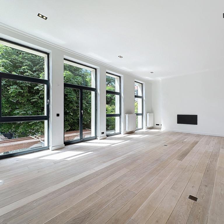 Vleurgat : Magnifique penthouse en arrière d’immeuble