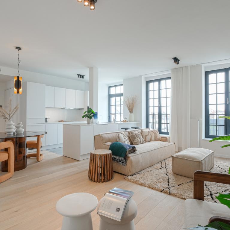 Magnifique appartement 3 ch. de ±119m² + terrasse ±24,5m²