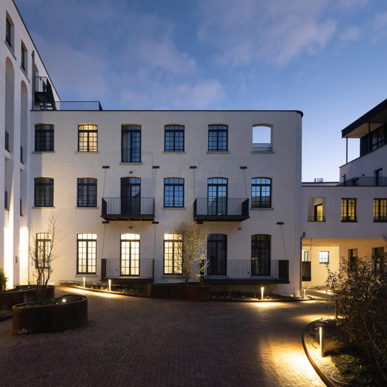 Charmant flat +- 48m² + terrasse 8,5m² en intérieur d'îlot