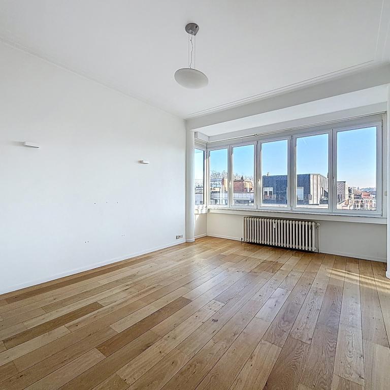 Brugmann : Magnifique appartement 4 chambres + terrasse