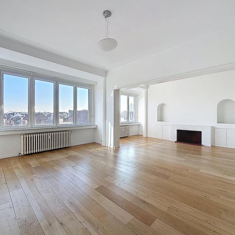 Brugmann : Magnifique appartement 4 chambres + terrasse