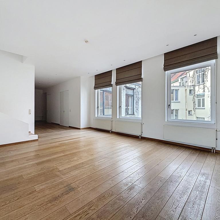 Haut de Saint-Gilles : Superbe duplex penthouse + terrasse