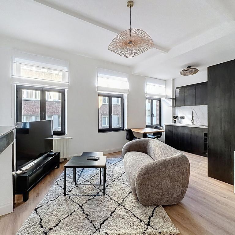 Louise/Flagey : Bel appartement meublé 1 chambre