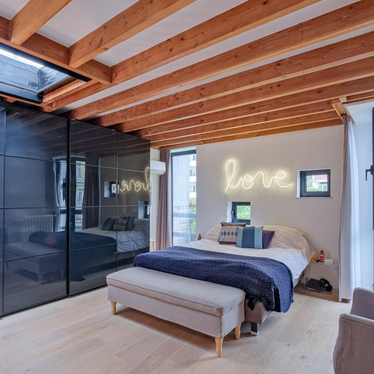 Vanderkindere : Belle arrière maison 4 chambres + jardin