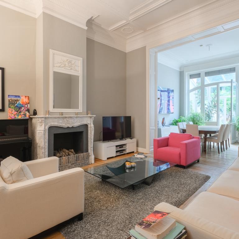 Place Brugmann: Magnifique maison 455m² 4 chambres + jardin 