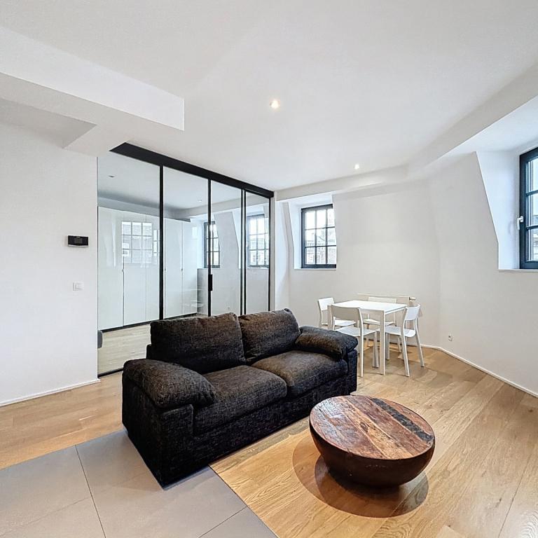 Sablon : Bel appartement 1 chambre remis à neuf