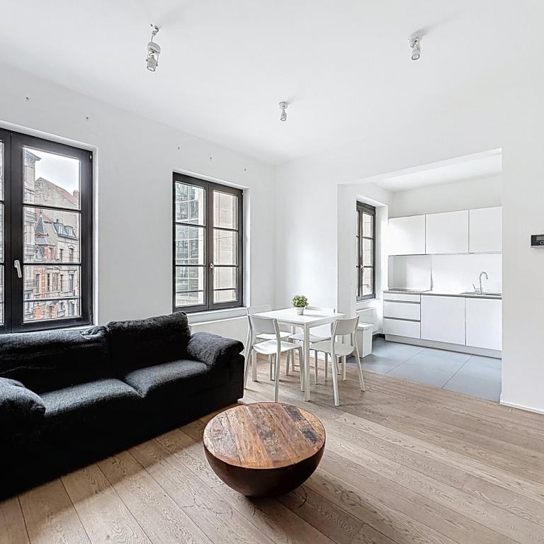 Sablon : Bel appartement 1 chambre remis à neuf