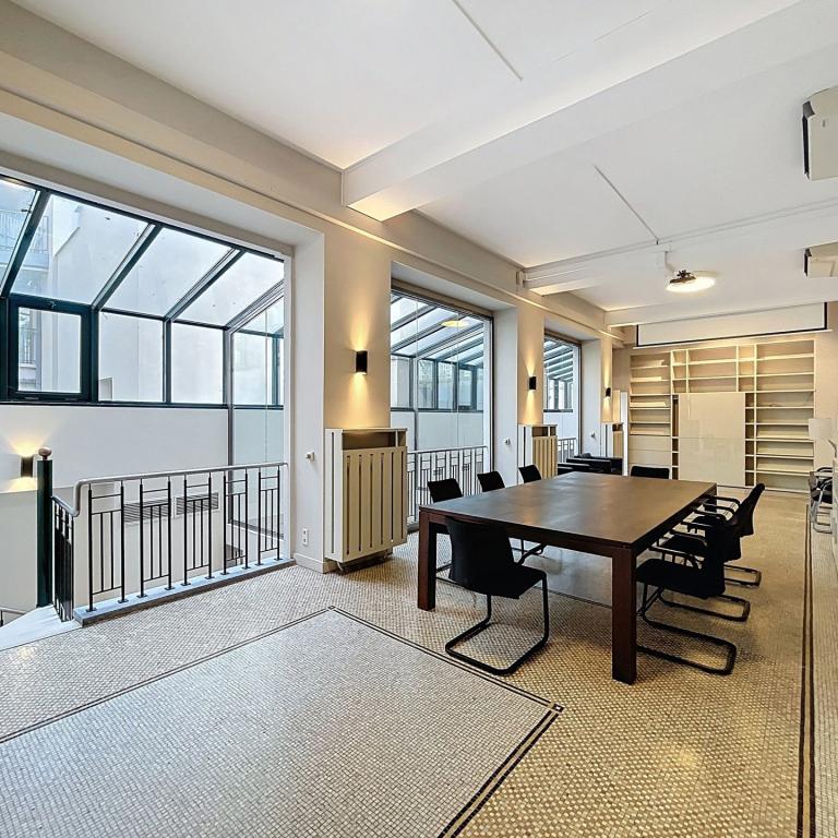 Quartier Européen : Magnifique espace de bureaux meublés