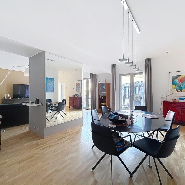 Sablon : Superbe appartement avec une grande terrasse