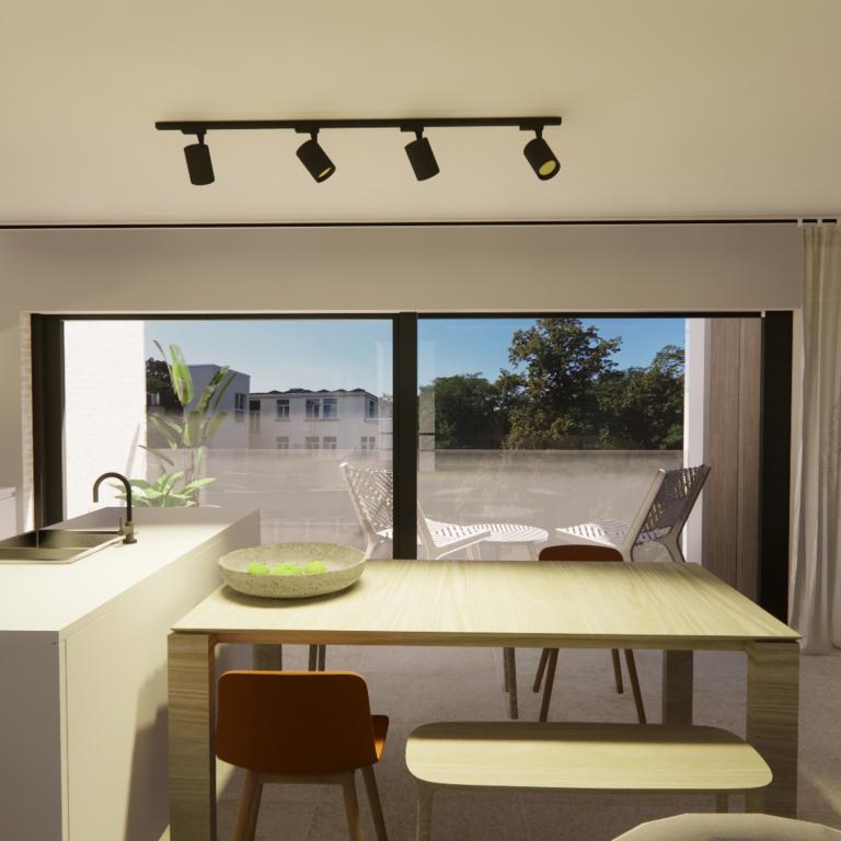 Parc de Wolvendael, appartement 2 chambres ±92m² + terrasse