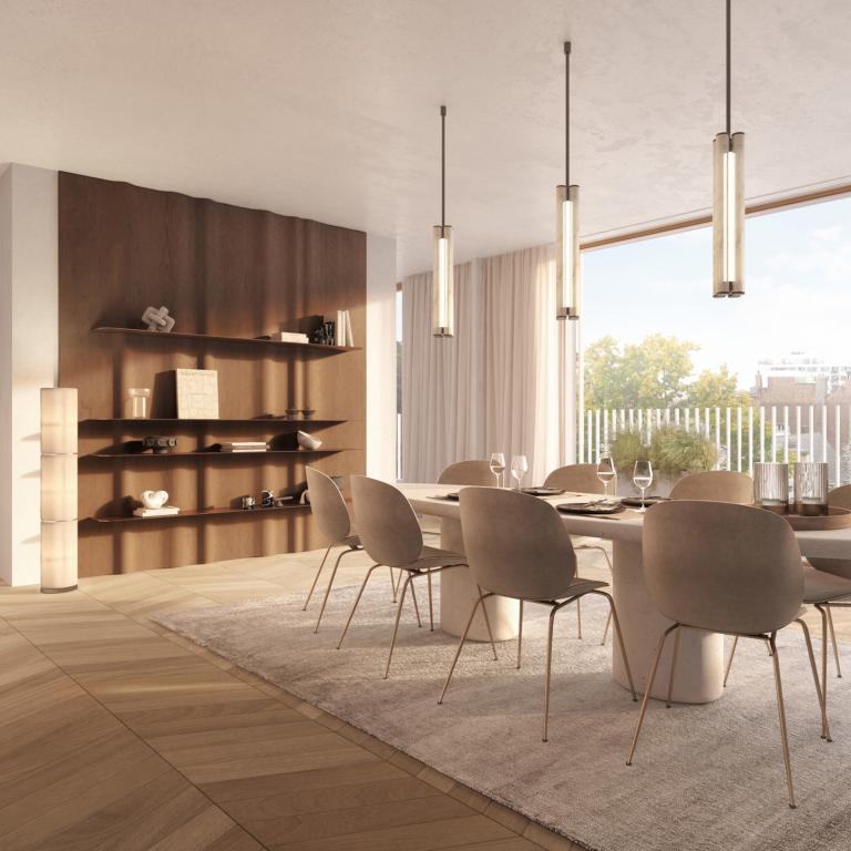 Parc Tenbosch/Châtelain, projet de standing "The Bright"