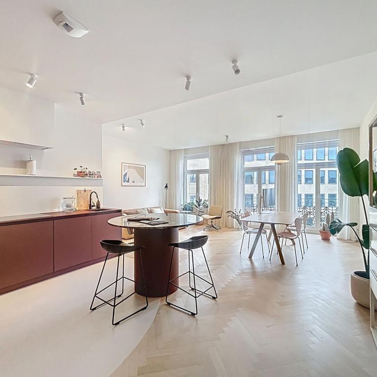 Sablon : Bel appartement 1 chambre entièrement rénové à neuf