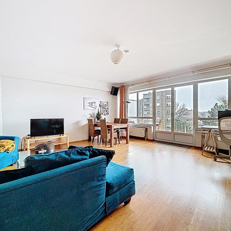 Etangs d'Ixelles : Bel appartement meublé de 2 chambres