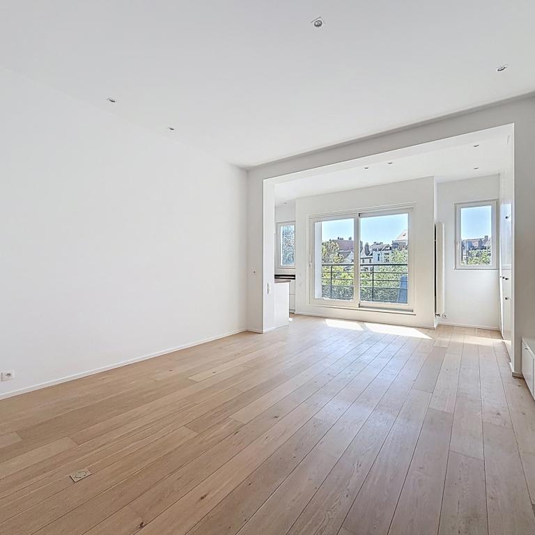 Étangs d'Ixelles : Magnifique duplex moderne 2 chambres + 