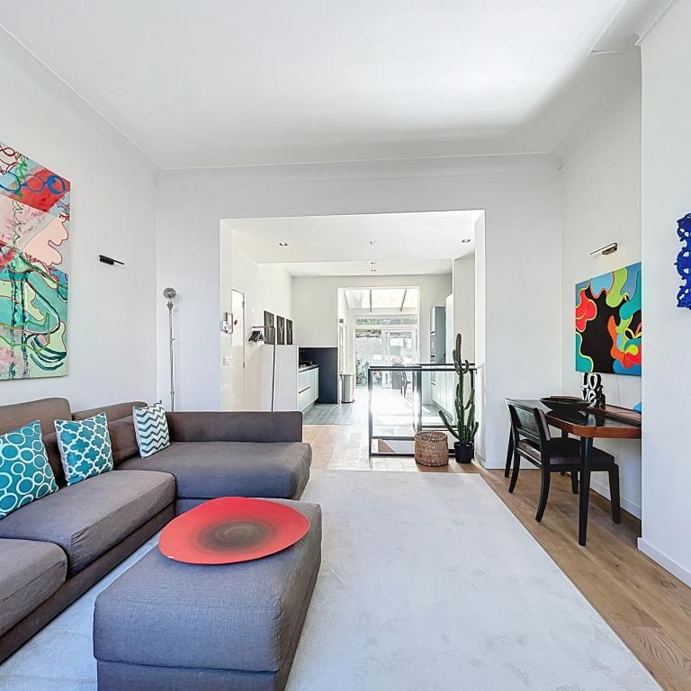 Uccle/Globe - Duplex 2 chambres meublé + terrasse 