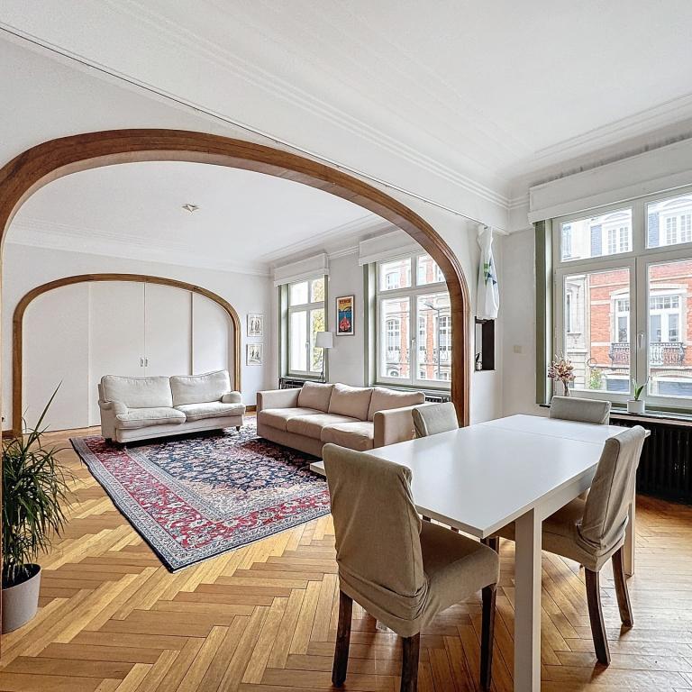 Quartier Place Brugmann : Superbe appartement 2 chambres