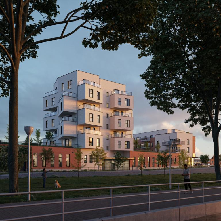 Magnifique appartement neuf +/- 84 m², 2 chambres