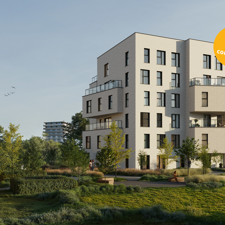 Magnifique appt. neuf +/- 130,5m², 3ch., terrasse 17,5 m²