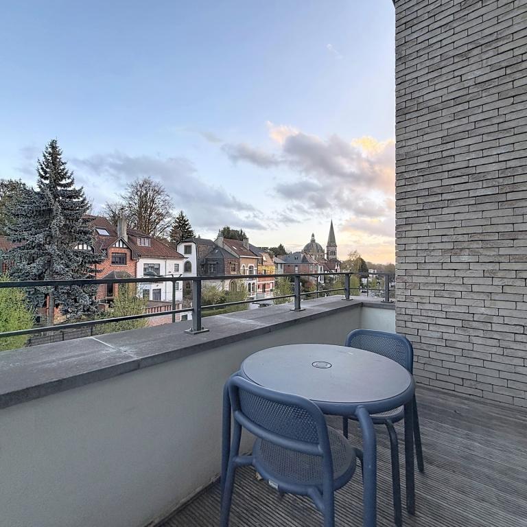 Place Saint-Job : Bel appartement moderne + terrasse