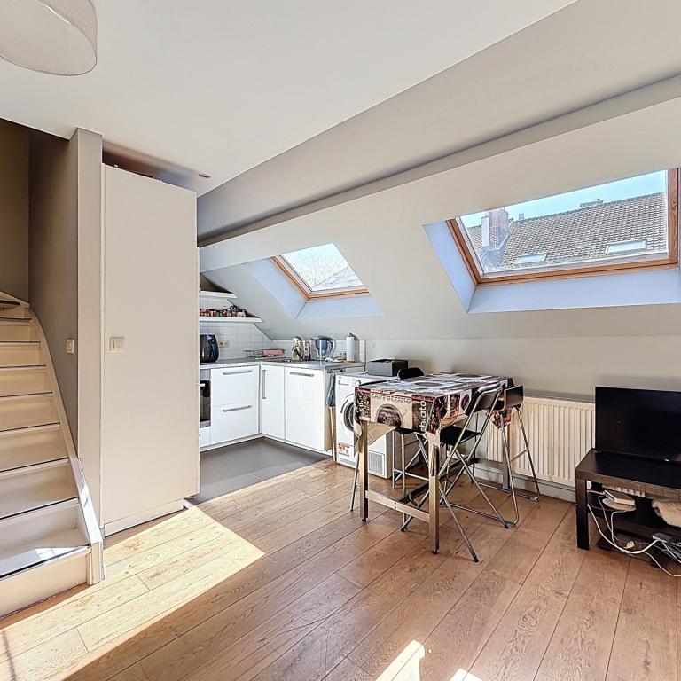 Montjoie / Bois de la Cambre : Beau duplex rénové et meublé