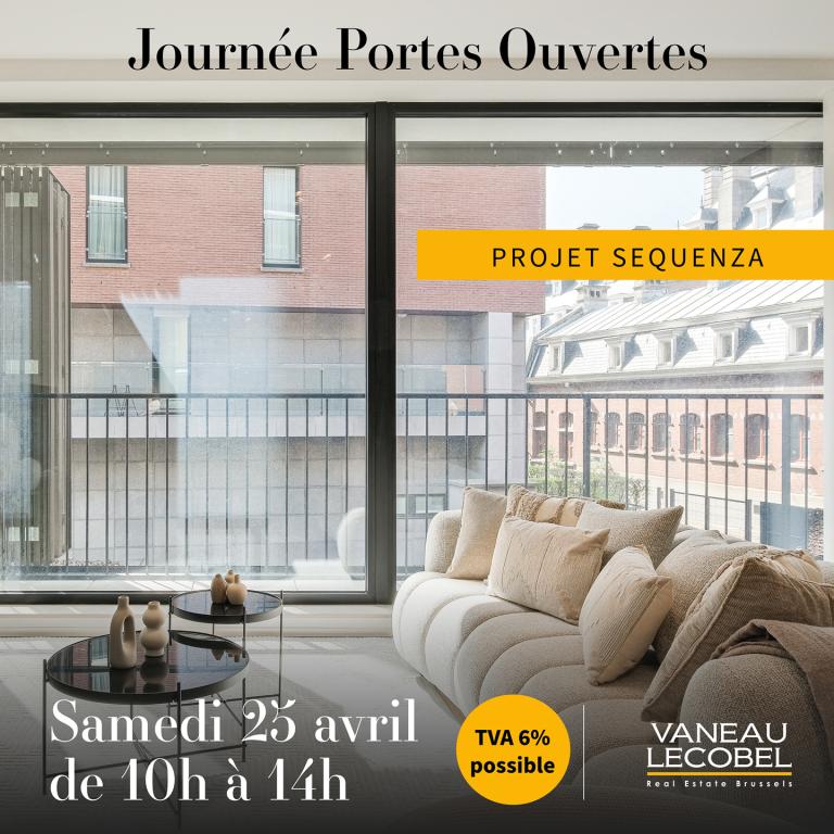 PORTES OUVERTES SAMEDI 25 AVRIL Magnifique appt 2ch., 110m² 
