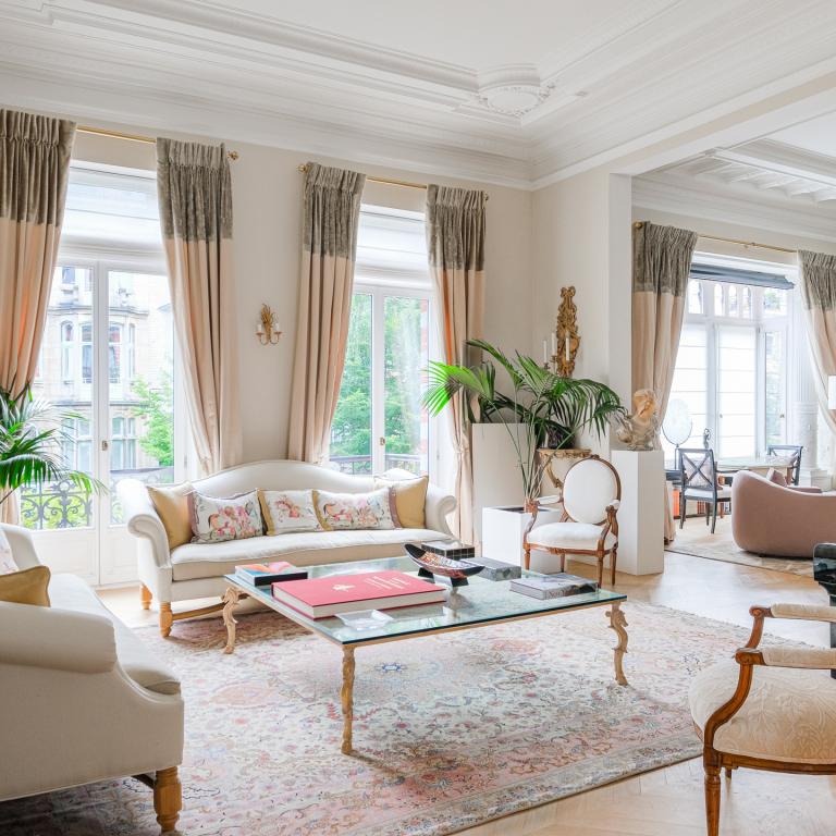 Etangs d'Ixelles, superbe hôtel de Maître,  jardin  garages