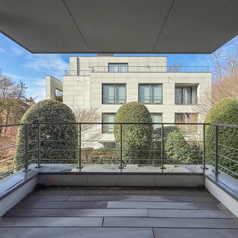 Uccle, superbe appartement dans immeuble Corbiau