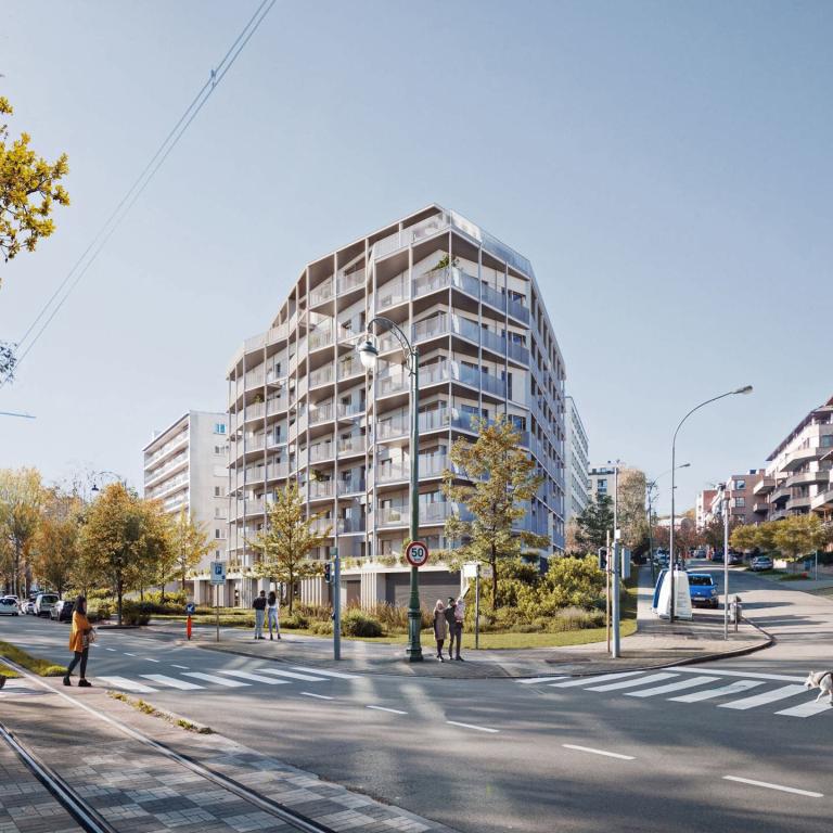 Auderghem - Bureau casco 372m² du projet neuf Anthea !
