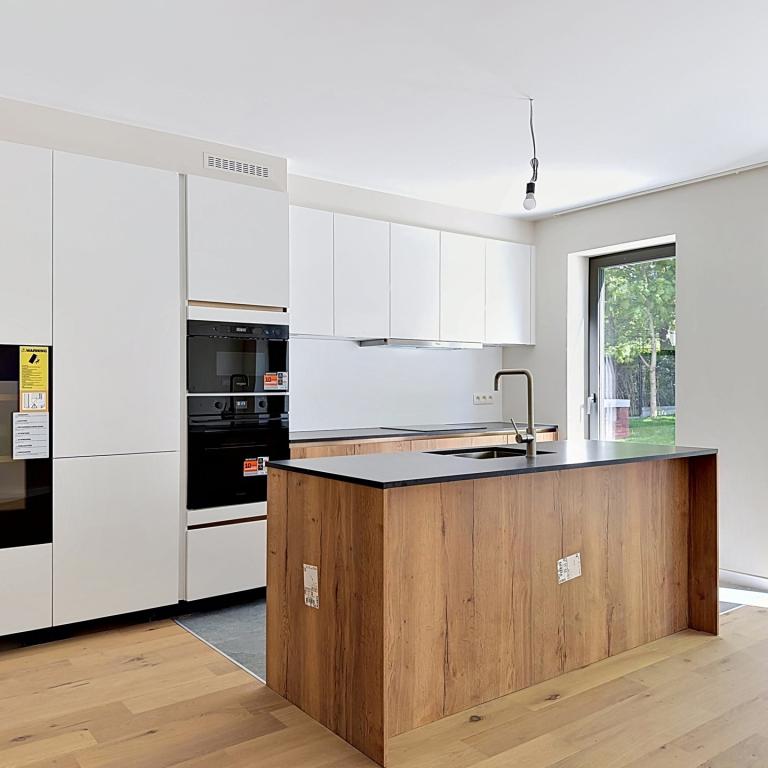Wolvendael / Azande : RDC avec jardin neuf 3 chambres PEB A-