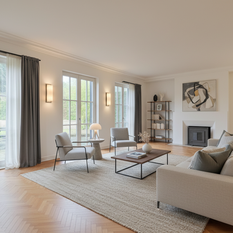Leo Errera - Villa de 670 m² bruts, jardin & prof. libérale.