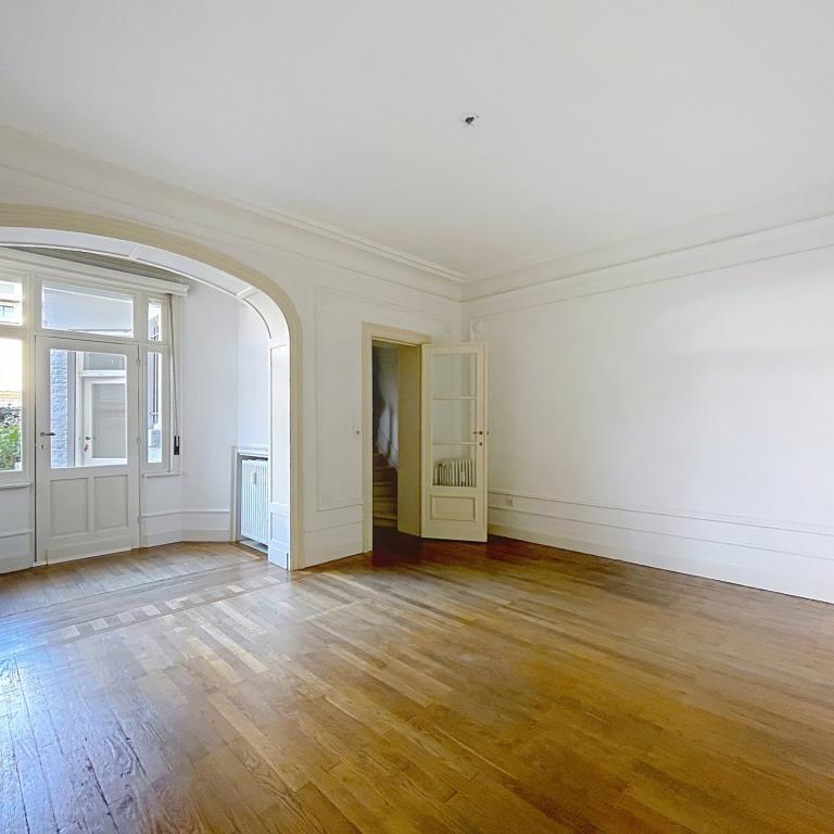 TENBOSCH/LOUISE - DUPLEX REZ-DE-CHAUSSEE RENOVE