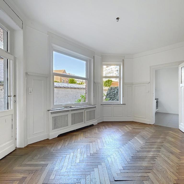 Tenbosch / Vleurgat : Duplex rez-de-chaussée avec jardin