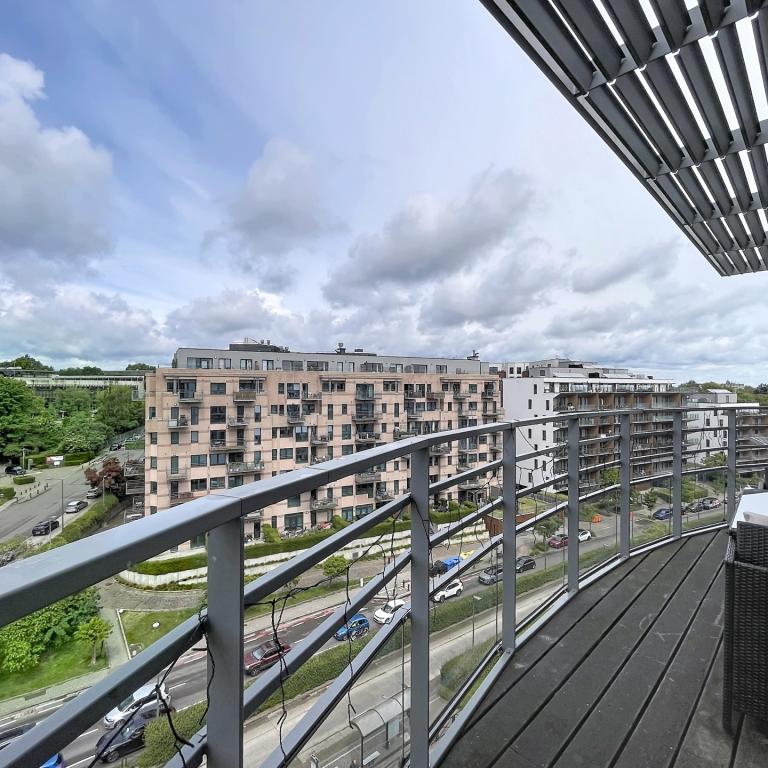 Marcel Thiry : magnifique appartement 2 chambres + terrasse