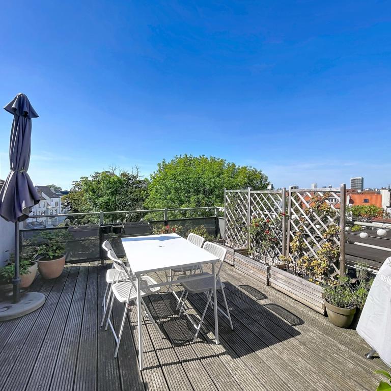 Lepoutre : Appartement duplex penthouse 2 ch + terrasses