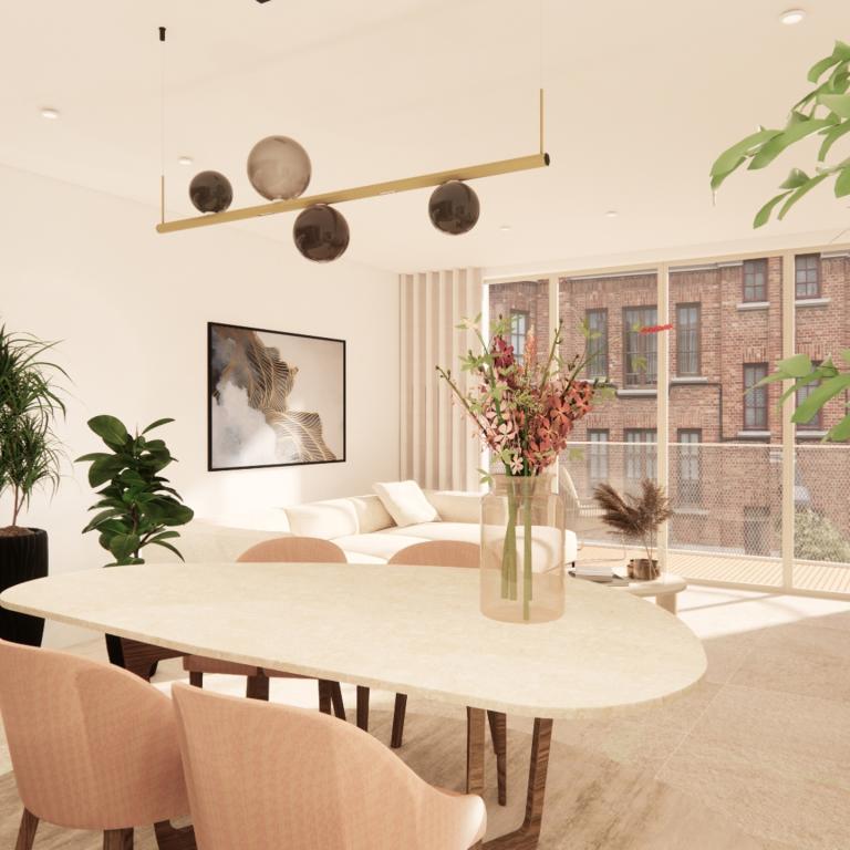 Projet Fantine : appart 88m² 2ch terr 3,7m² 