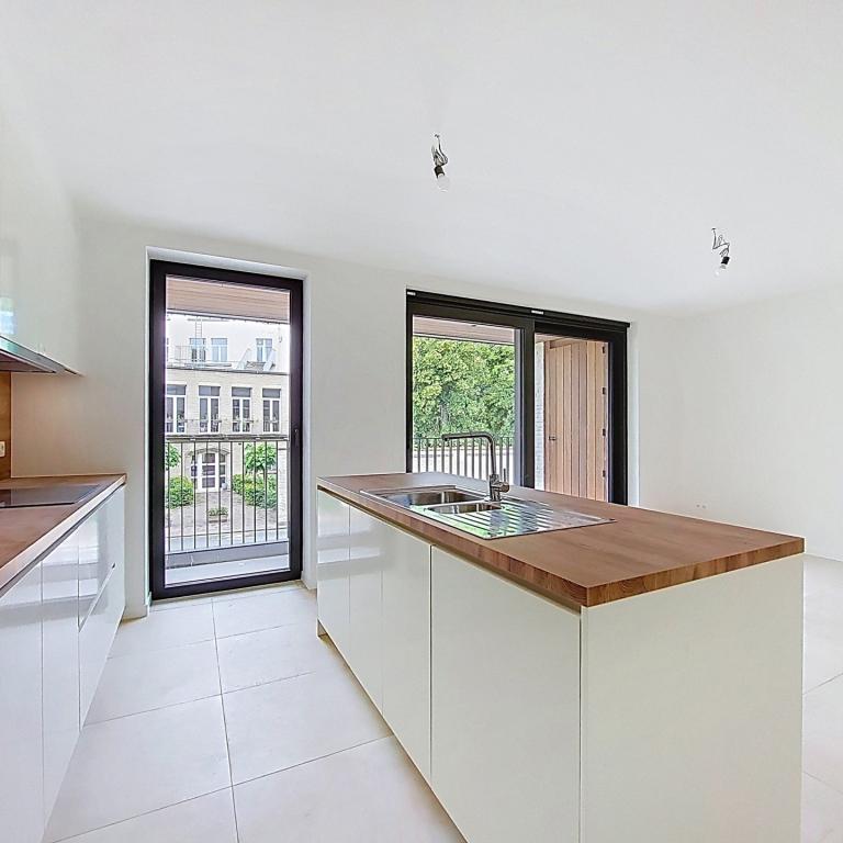 Wolvendael/Azande : NEUF 1er étage 2ch. avec terrasse PEB A-