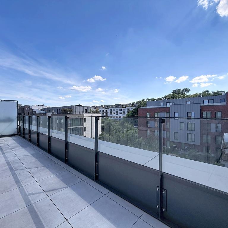 Calevoet : Superbe penthouse moderne + deux terrasses