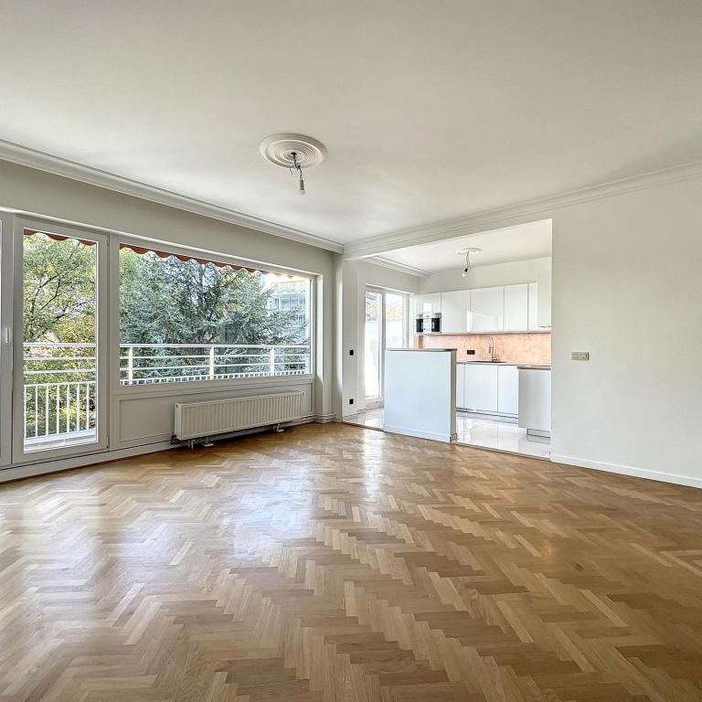 Parc Brugmann : Superbe appartement rénové + terrasses