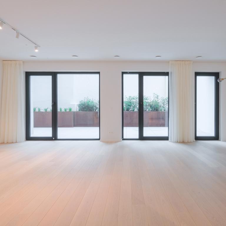 Abbaye de la Cambre : magnifique 2ch 131m², terrasse 43m²