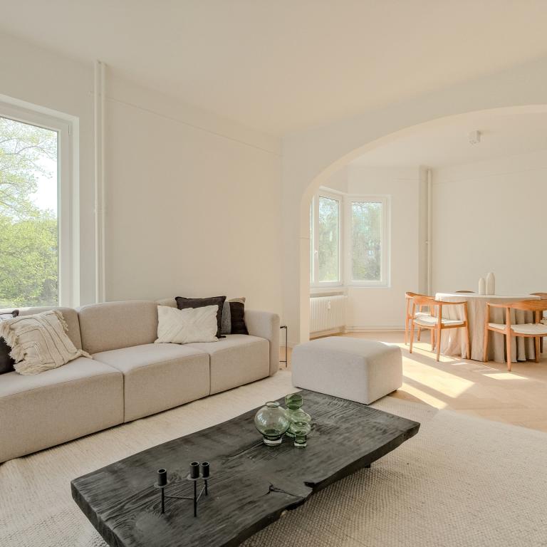 Square Marie Louise - Appartement 113m² rénové 2ch 