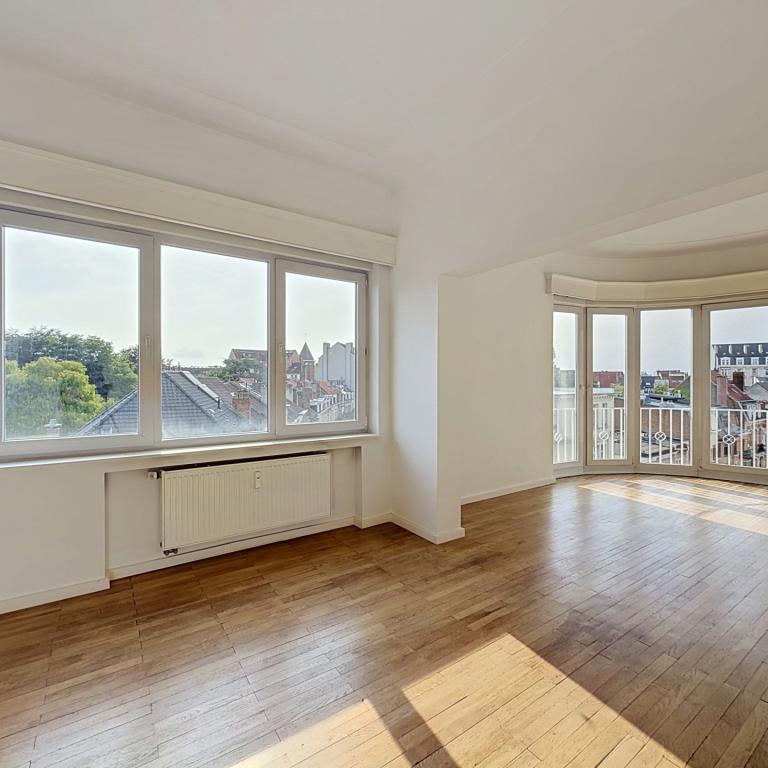 Pl. Brugmann : Magnifique appartement avec grande terrasse