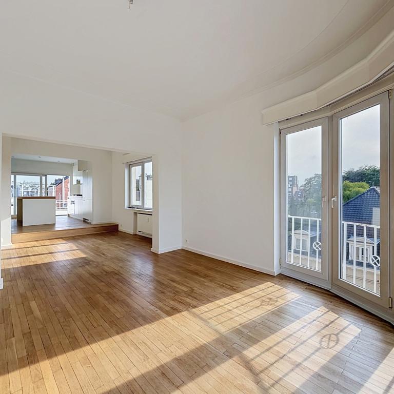 Pl. Brugmann : Magnifique appartement avec grande terrasse