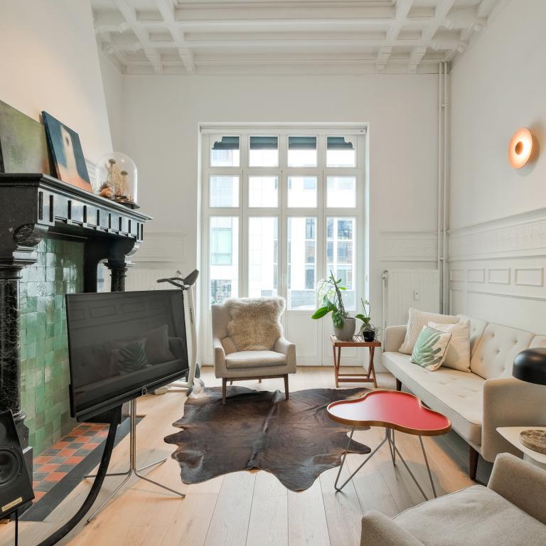 Quartier EU - Magnifique duplex avec jardin & garage