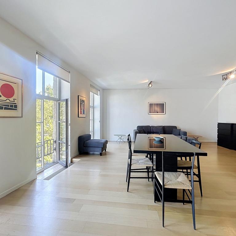 Sablon : Superbe appartement meublé + vue imprenable