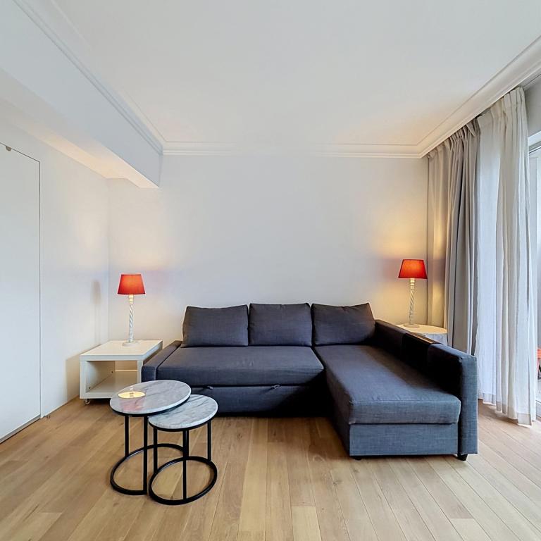 Cavell/Montjoie : Beau studio meublé + terrasse