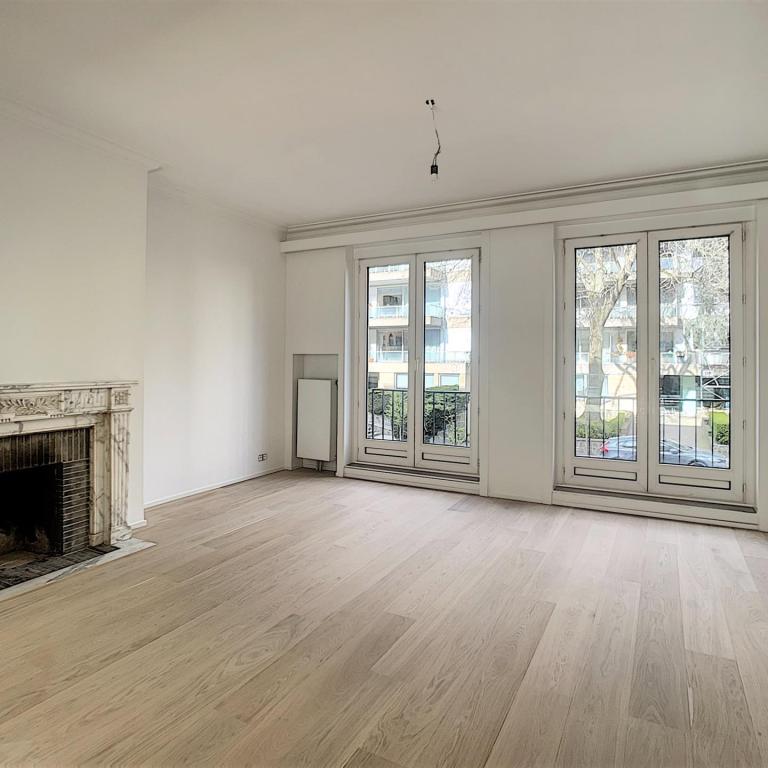 Bois de la Cambre : magnifique appartement 3 ch. + terrasse