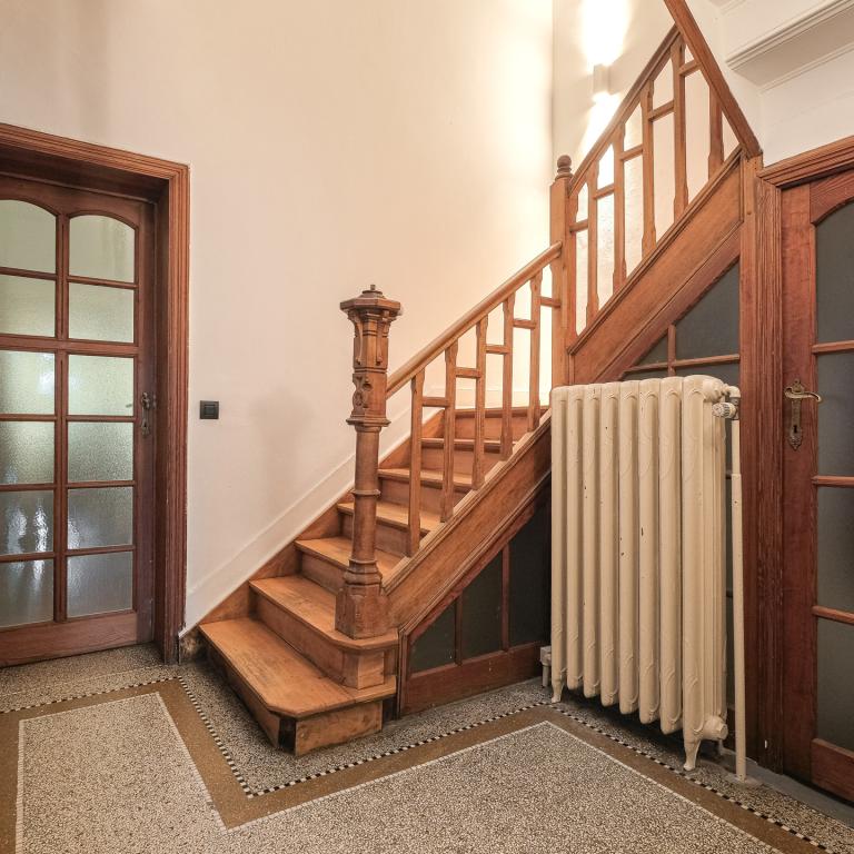 Etangs d'Ixelles, maison de Maître révové de 410 m2  jardin